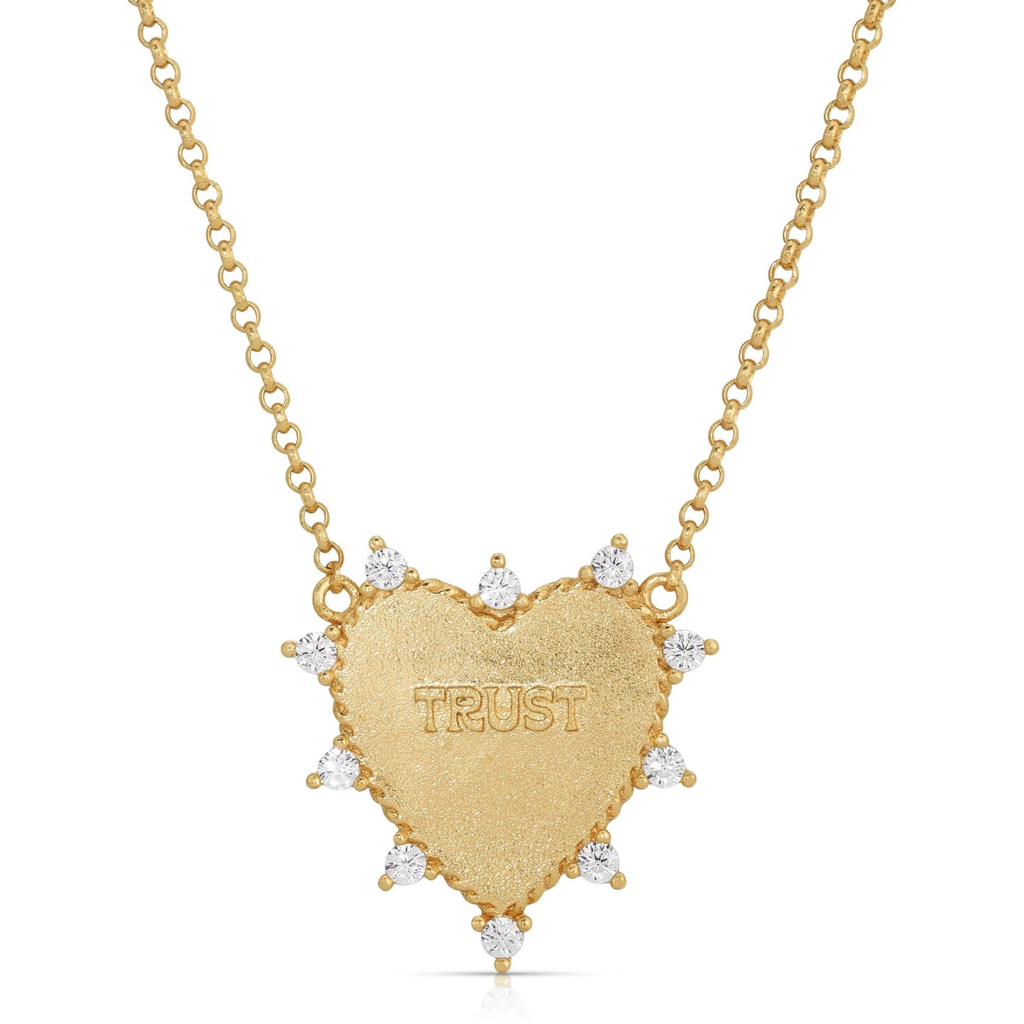Heart of Trust Necklace - Gold