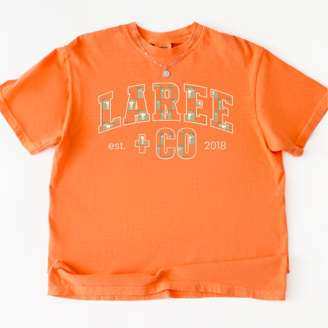 Kasem LC Pattern Tee Ultra-Soft Cotton T-Shirt Laree + Co
