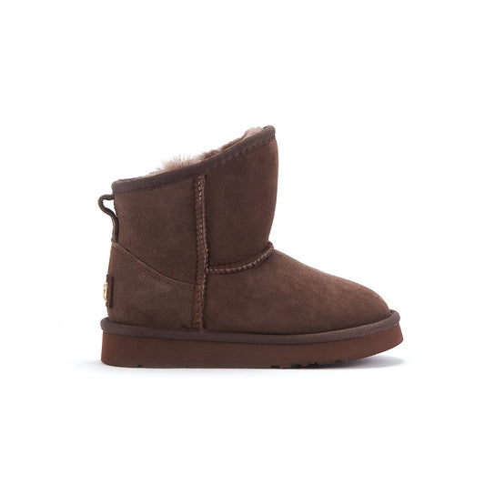 Cosy Burnt Mini Slip On Boot Kids Luxe