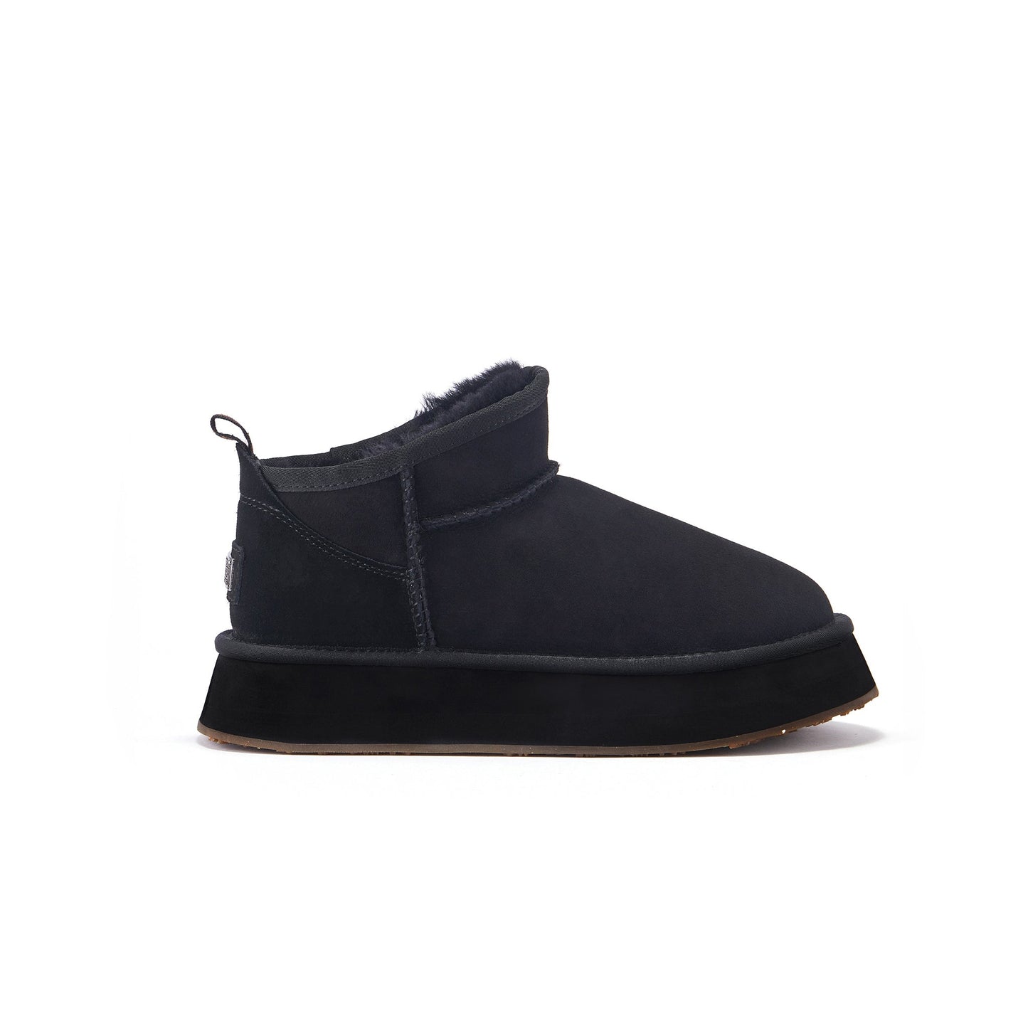 Cosy Ultra Platfoam Slip On Boot Kids Black Luxe