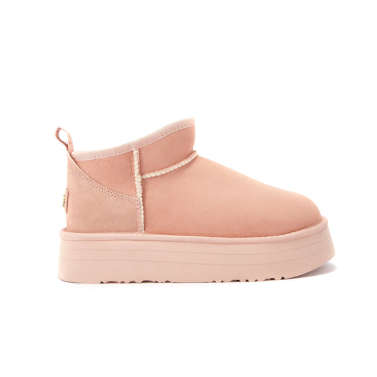 Cosy Ultra Platfoam Slip On Boot Kids Pink Luxe