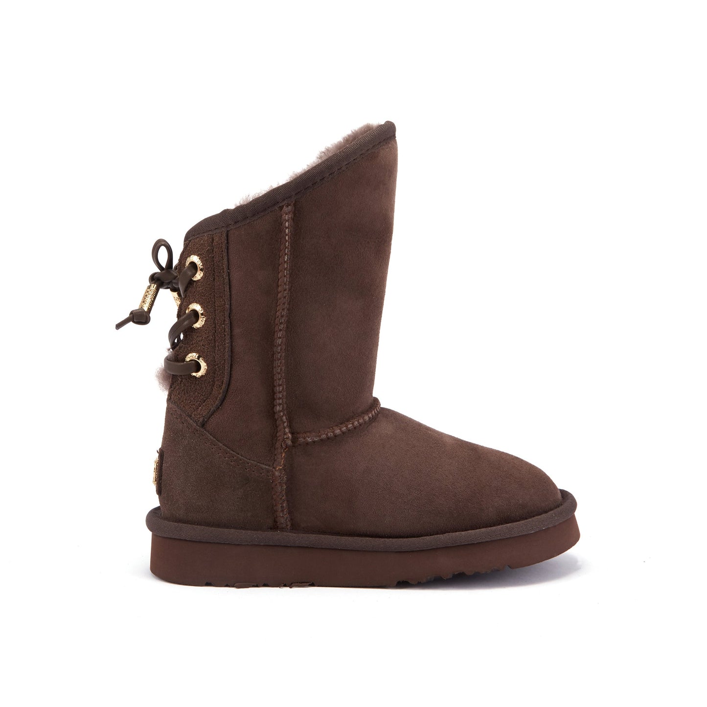 Kids Dita Burnt Suede Short Cut Boot Australia Luxe Collective
