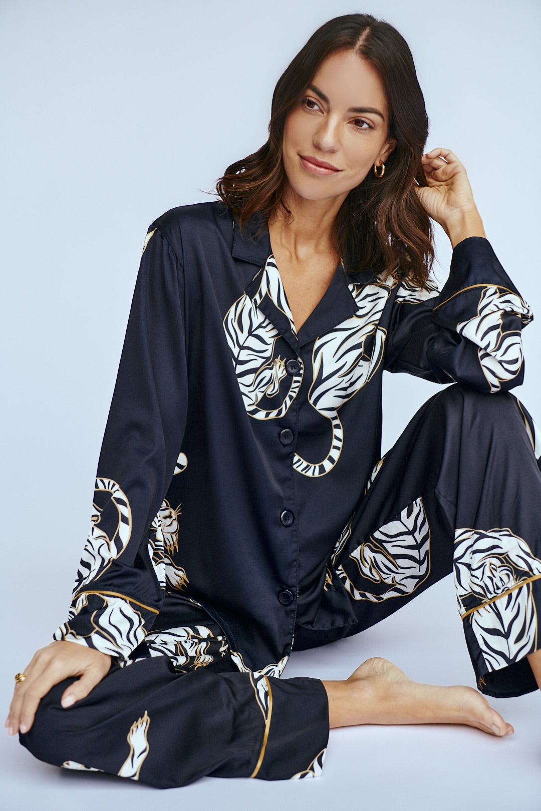 Washable Silk Kenya Pajama Set