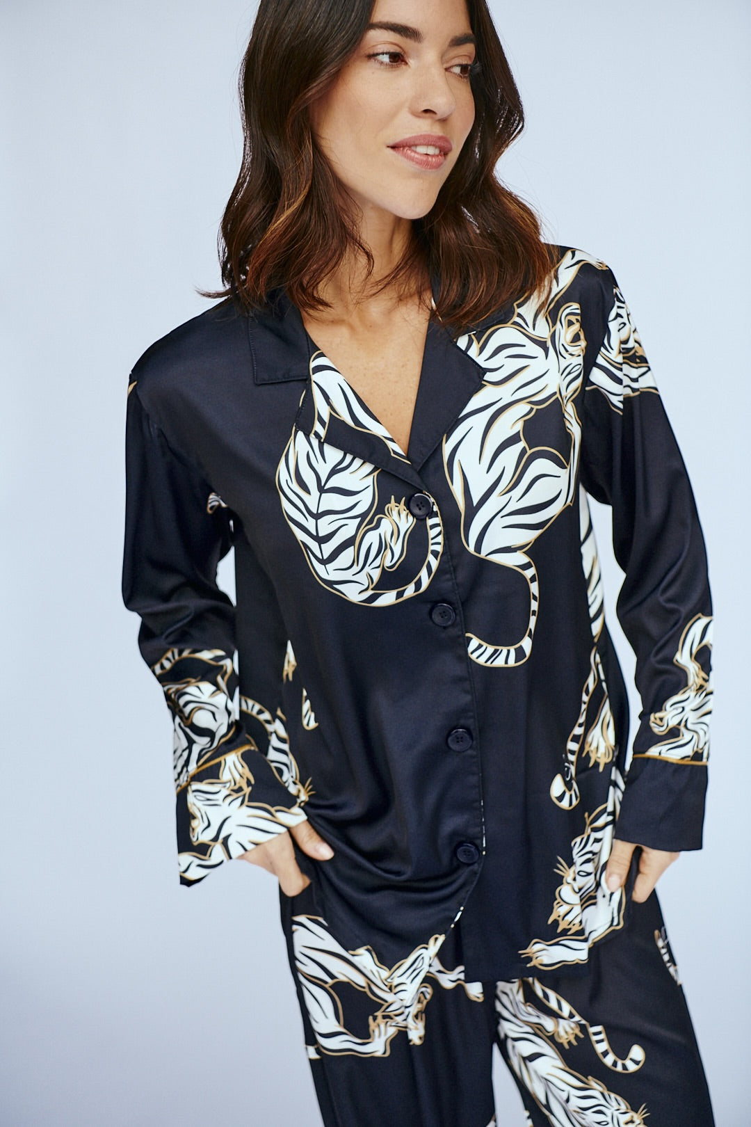Washable Silk Kenya Pajama Set