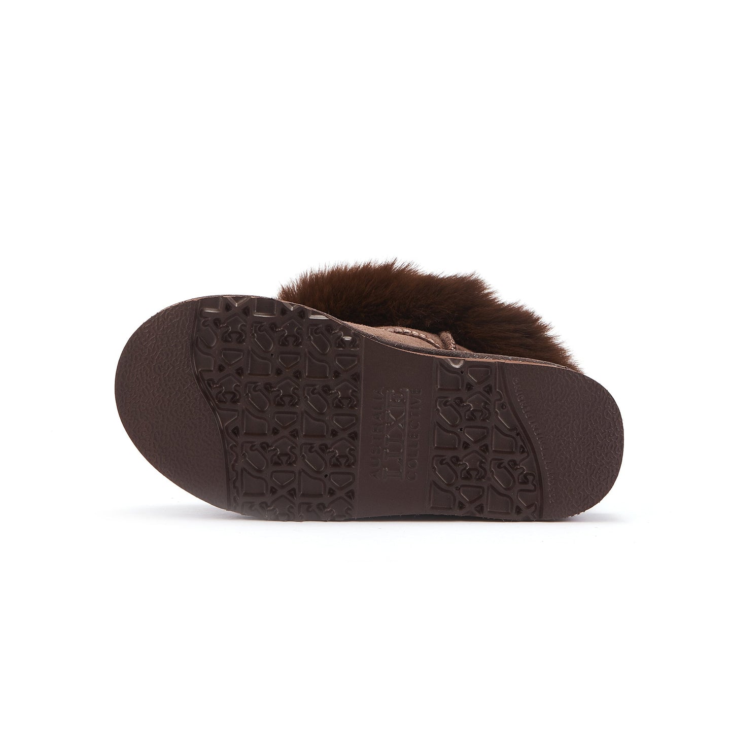 Kids Foxy Burnt Extra Short Sheepskin Boots Luxe