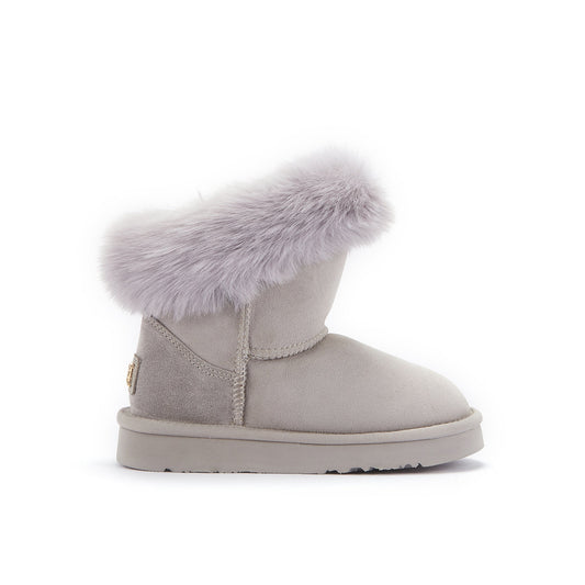 Kids Foxy Ice Gray Cosy Xtra Short Shoe Luxe
