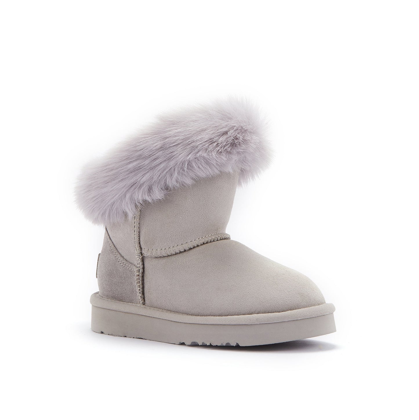 Kids Foxy Ice Gray Cosy Xtra Short Shoe Luxe