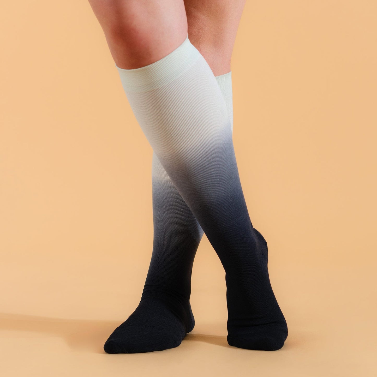 Knee-High Ombre 20-30 mmHg Compression Socks