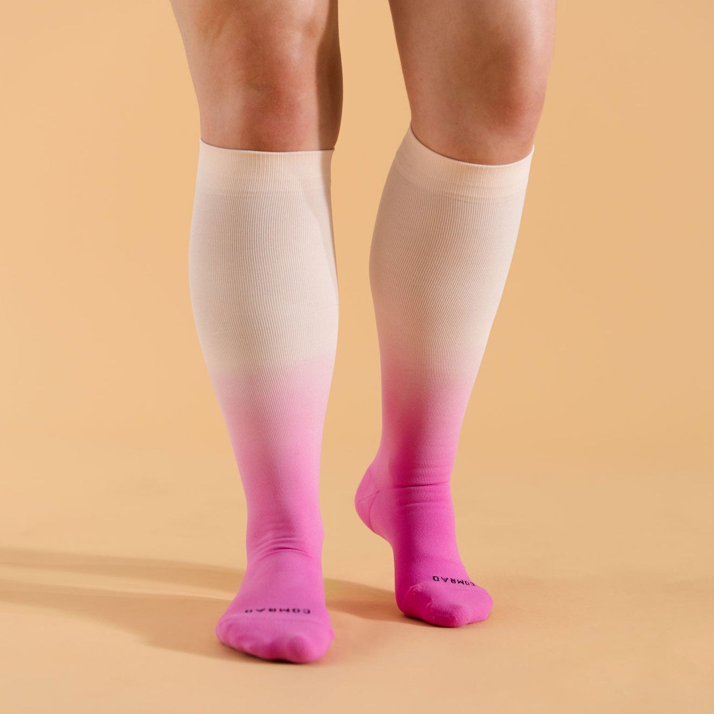 Knee-High Compression Socks Berry Ombre