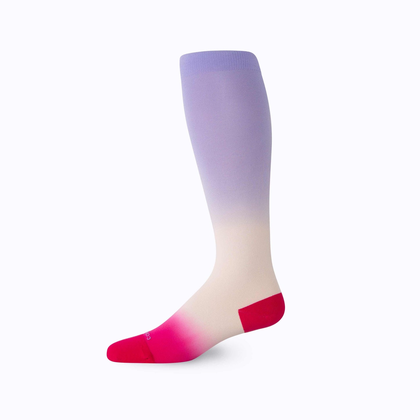 Knee-High Double-Dip Ombre Compression Socks