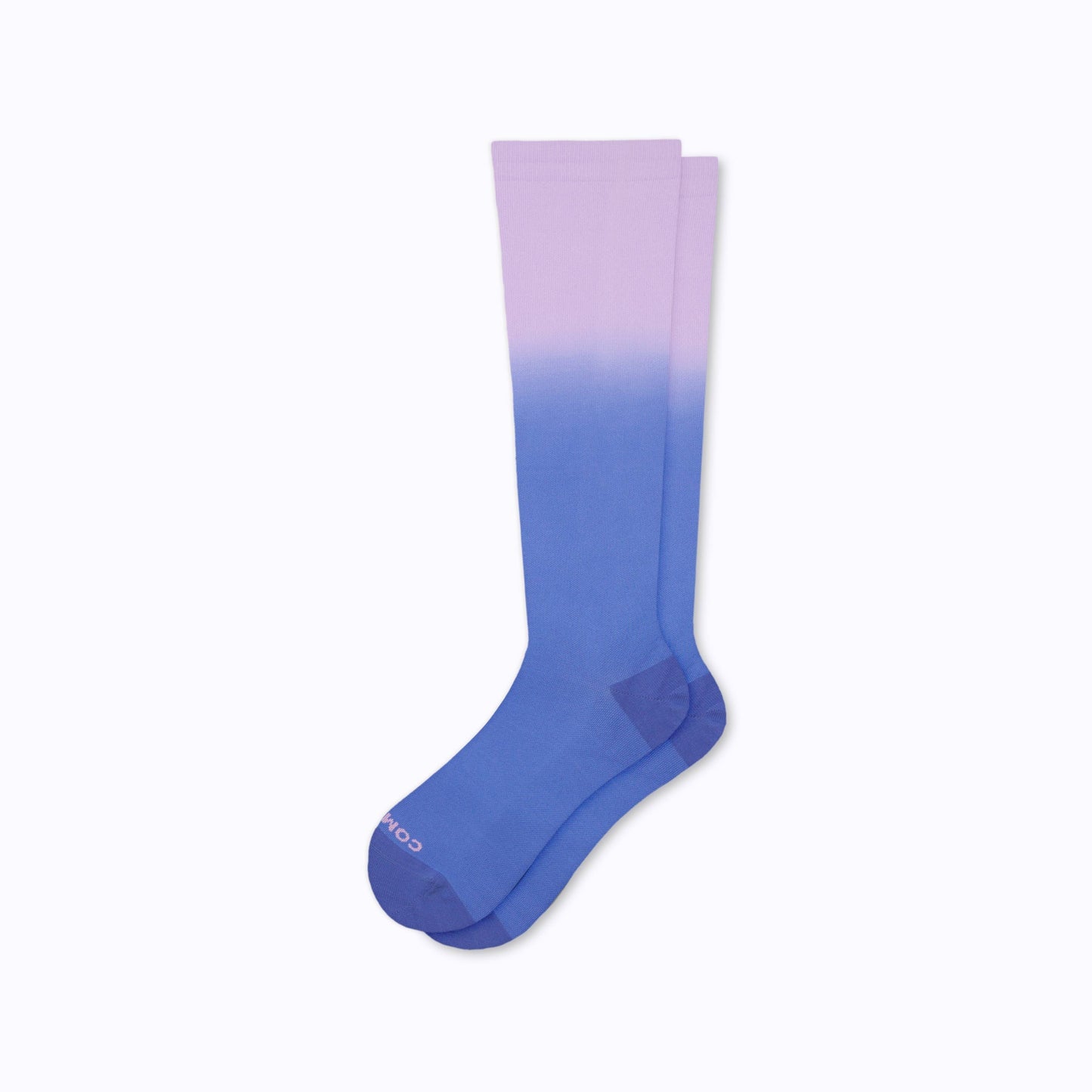 Knee-High Compression Socks Purple Ombre Comrad