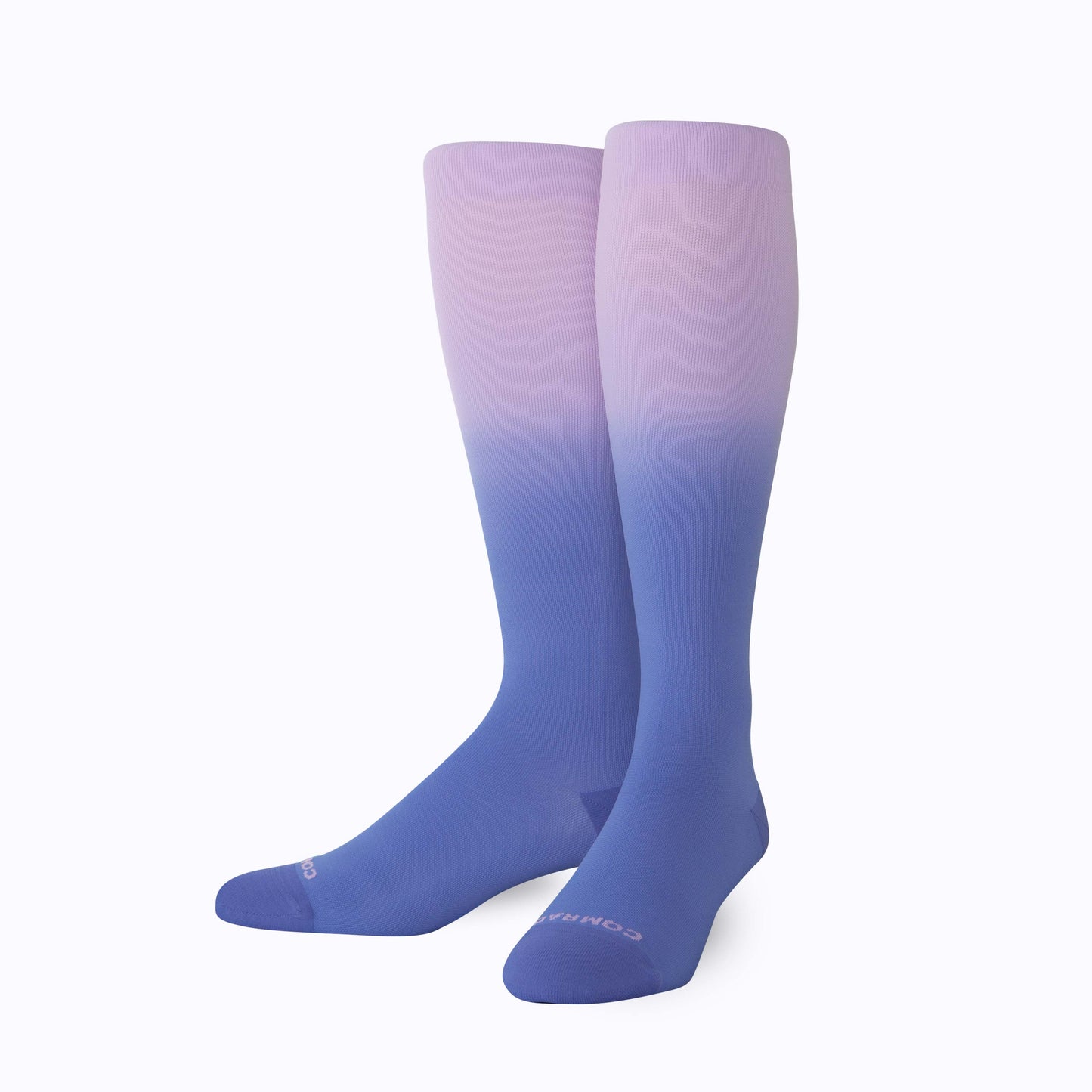 Knee-High Compression Socks Purple Ombre Comrad