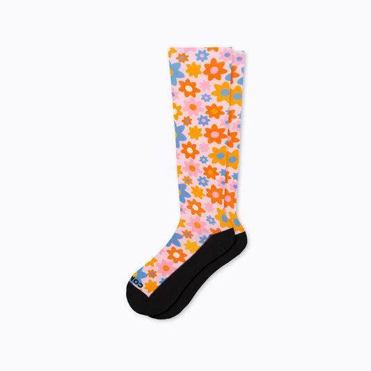 Compression Socks Floral Cute Compression Socks