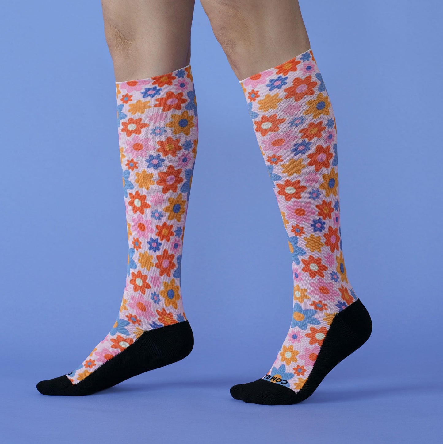 Compression Socks Floral Cute Compression Socks
