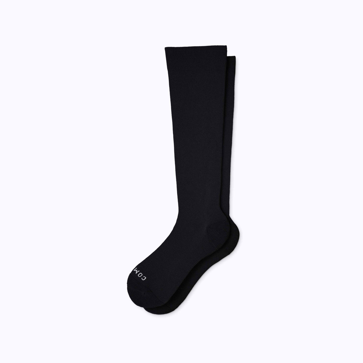 Knee-High Compression Socks 20-30 mmHg Solid Black