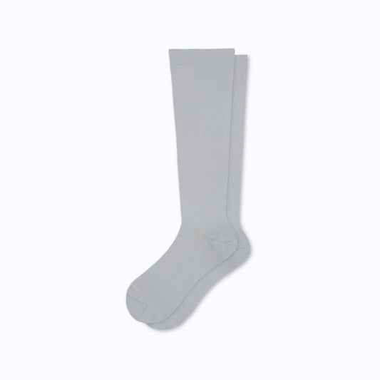 Knee-High Compression Socks Solid Grey Compression Socks