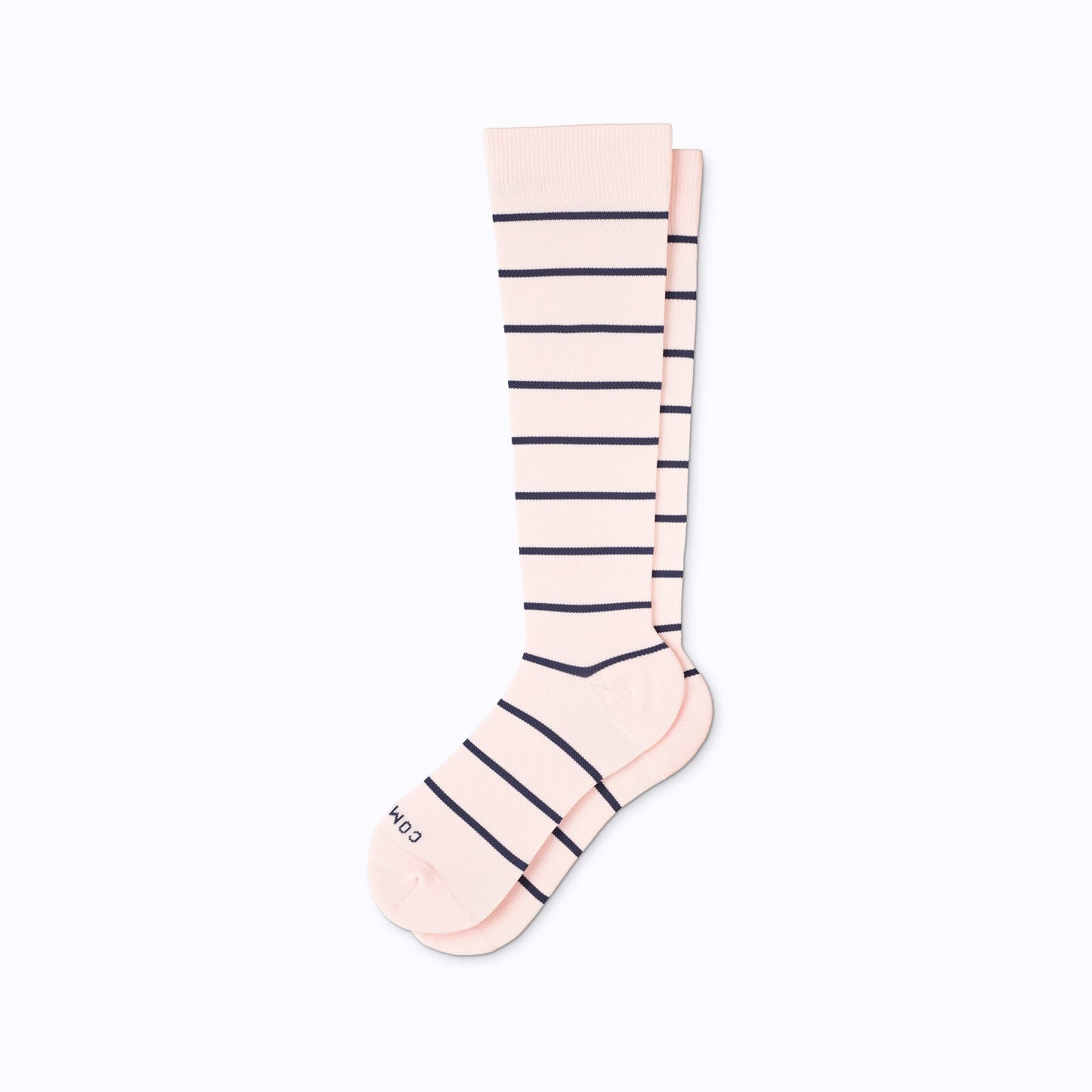 Knee-High Compression Socks Stripes Rose 20-30 mmHg