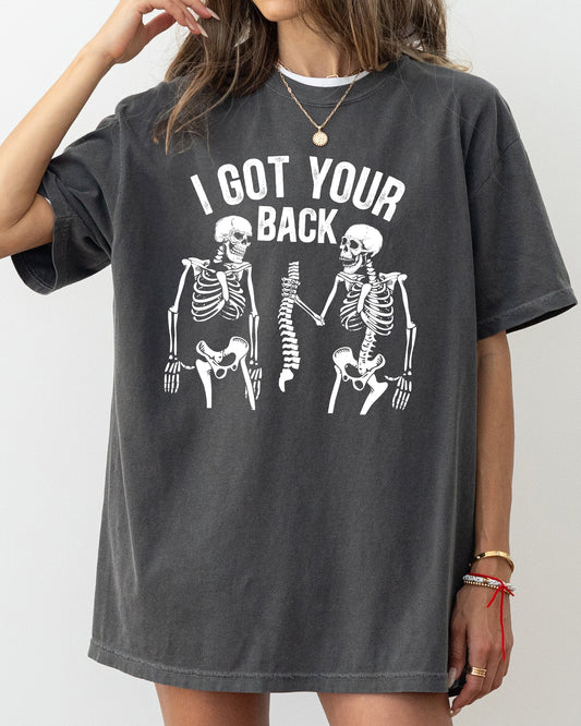Funny Skeleton Witch Halloween Aesthetic Costume Tshirt Comfort Colors T-Shirt