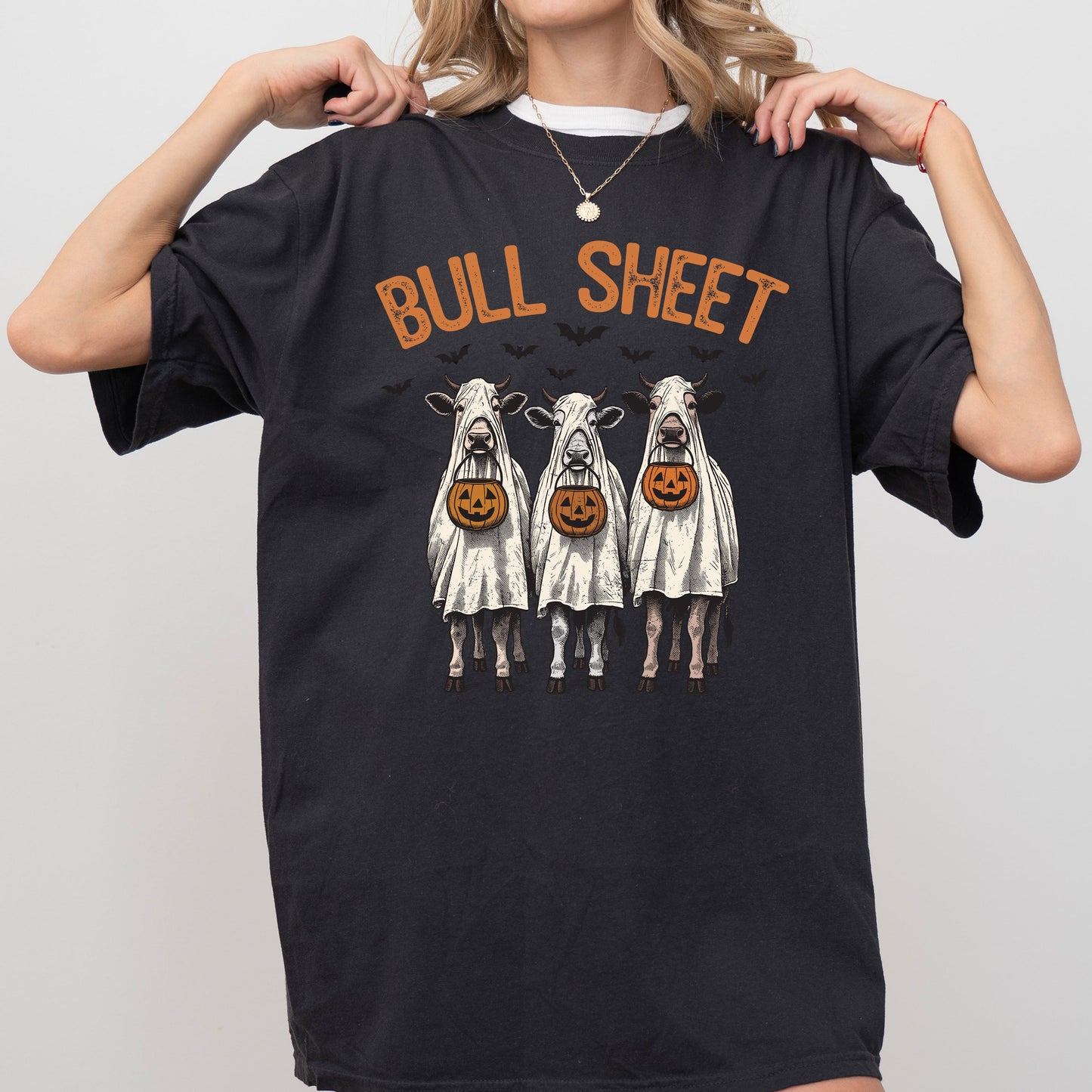 Bull Sheet Western Halloween Costume Tshirt Comfort Colors T-Shirt