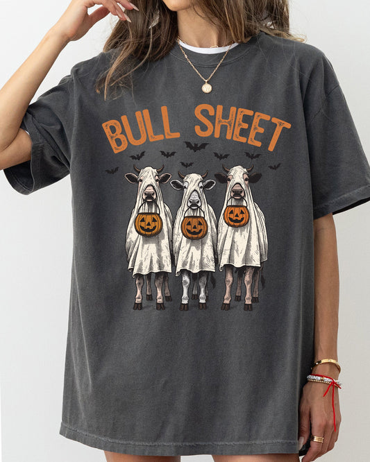 Bull Sheet Western Halloween Costume Tshirt Comfort Colors T-Shirt