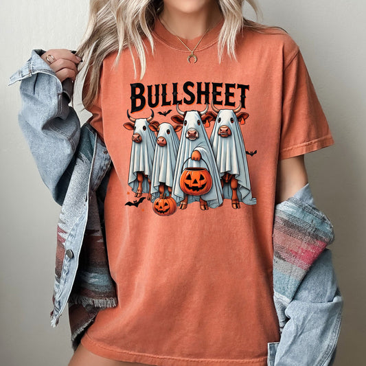 Bull Sheet Vintage Western Witch Halloween Costume Tshirt Comfort Colors T-Shirt