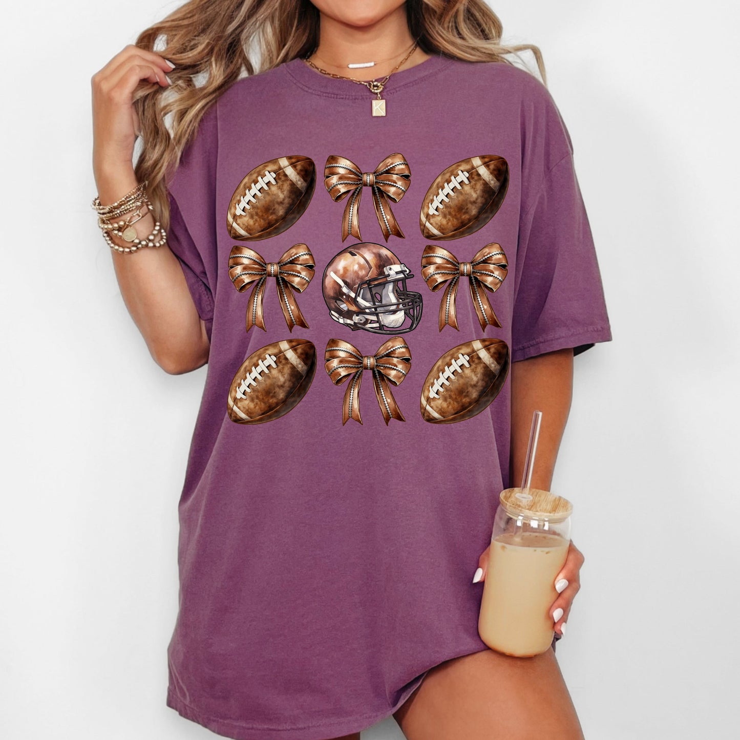 Football Western Witch Halloween Costume Tshirt Comfort Colors T-Shirt