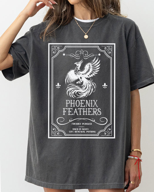 Phoenix Feathers, Vintage, Western, Witch, Aesthetic, Meme, Halloween, Costume, Tshirt Comfort Colors T-Shirt