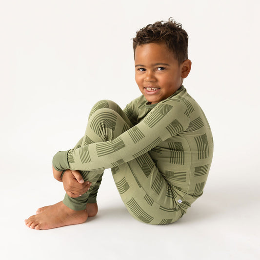 Bamboo Long Sleeve 2-Piece Set Kolton