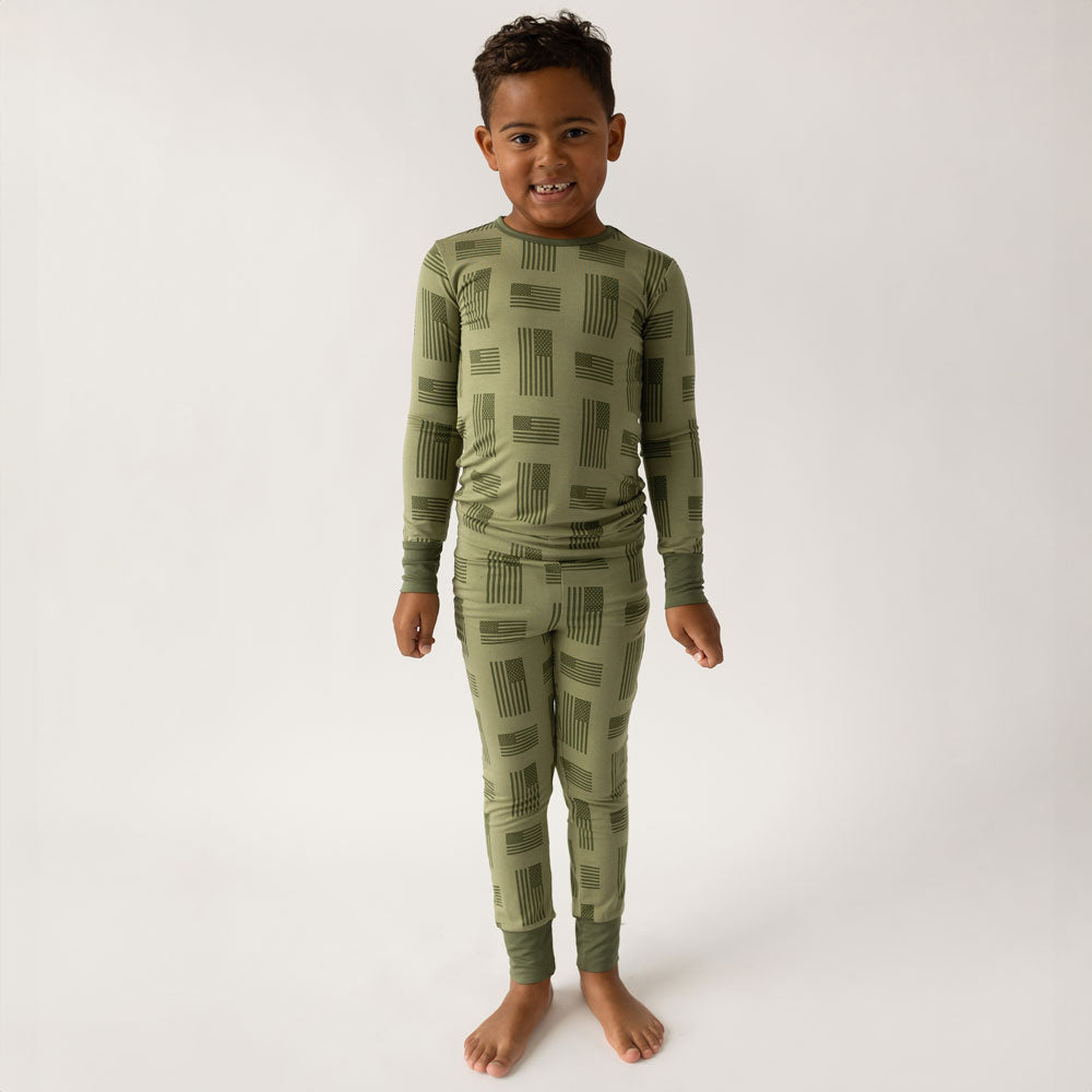 Bamboo Long Sleeve 2-Piece Set Kolton