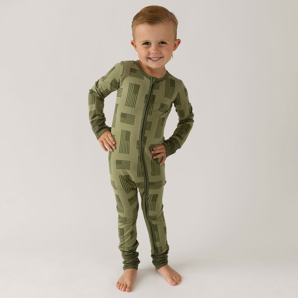 Bamboo Convertible Footie Soft One-Piece Laree + Co.