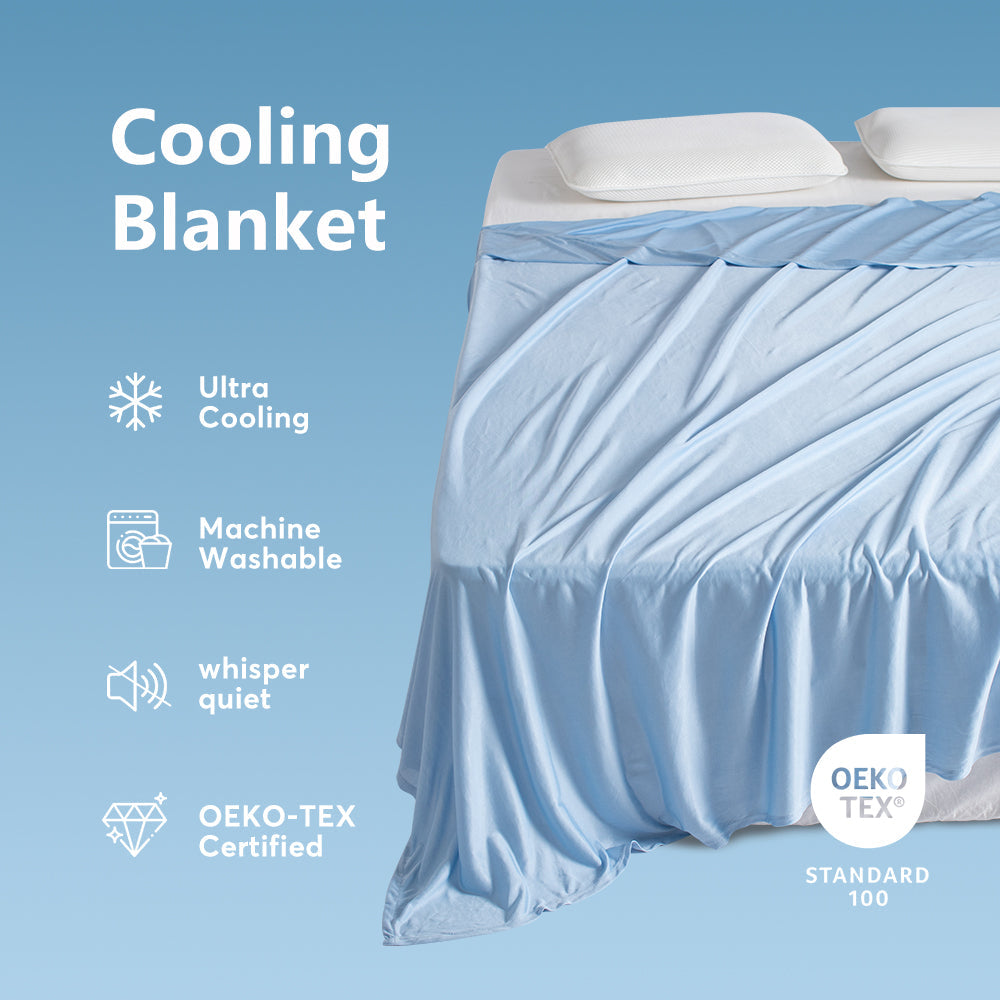Ultra Soft Silky Cooling Blanket All Season Kasentex