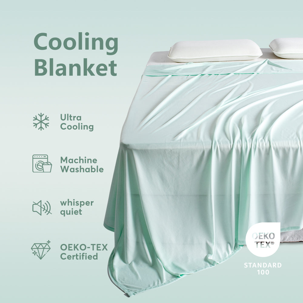 Ultra Soft Silky Cooling Blanket All Season Kasentex