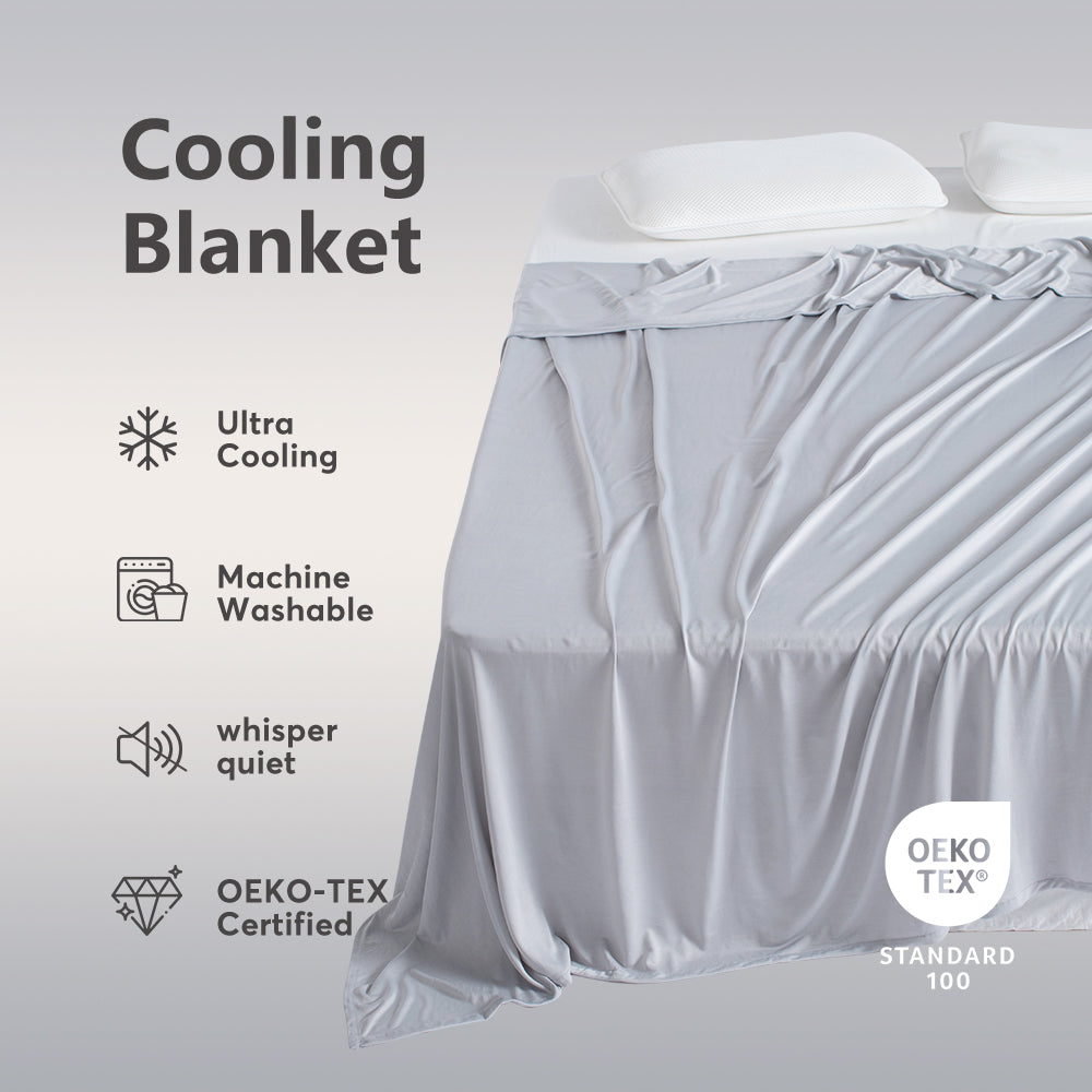 Ultra Soft Silky Cooling Blanket All Season Kasentex