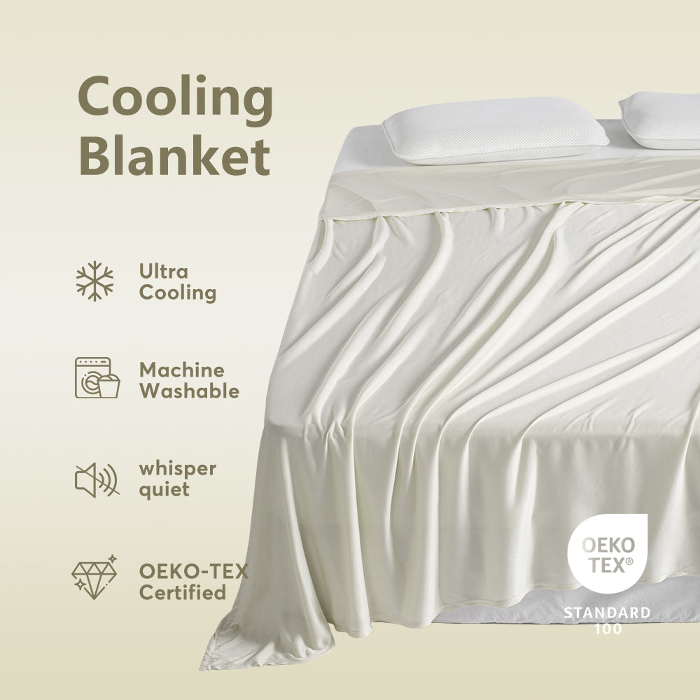 Ultra Soft Silky Cooling Blanket All Season Kasentex