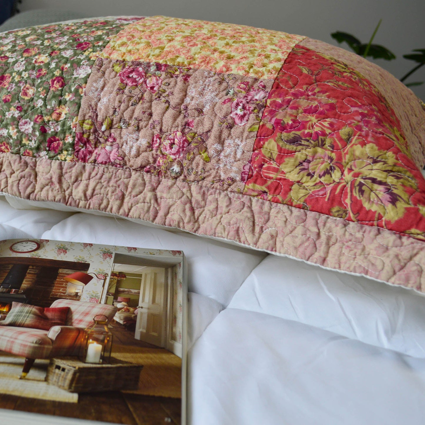 100% Cotton Boho Style King Size Pillow Sham Kasentex