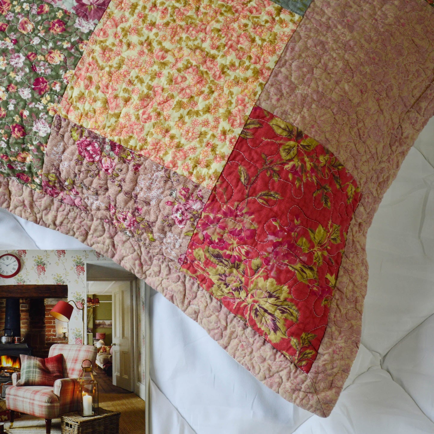 100% Cotton Boho Style King Size Pillow Sham Kasentex