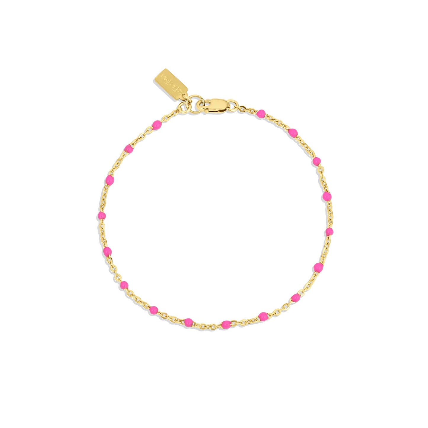 14k Gold Filled Flat Cable Satellite Chain Bracelet Kaz