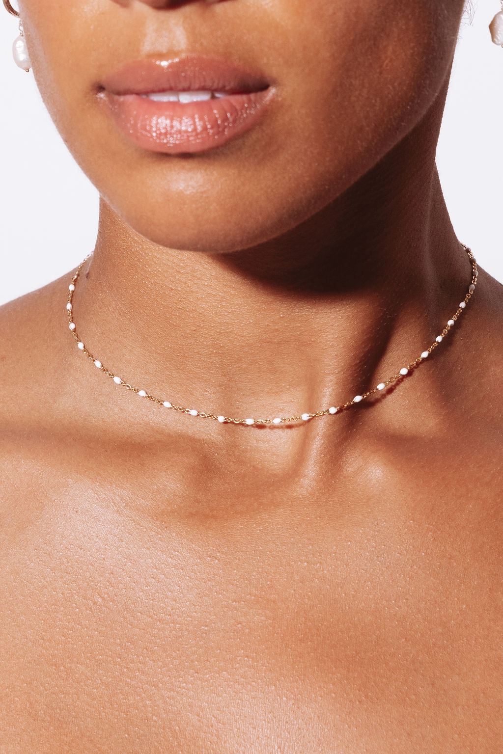 Kaz 14k Gold Filled Flat Cable Satellite Chain Necklace