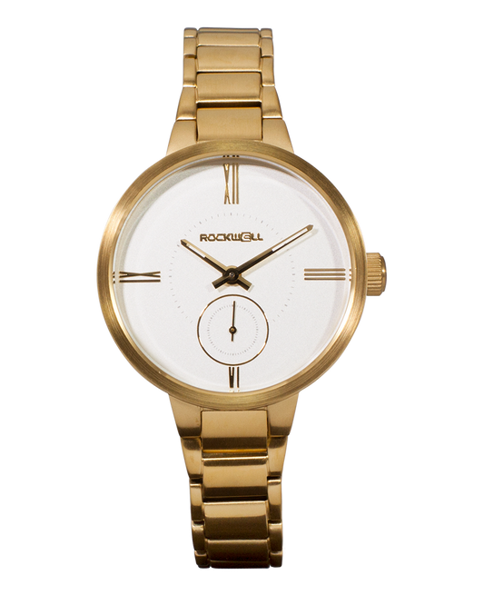Kennedy  (Gold/White) Watch