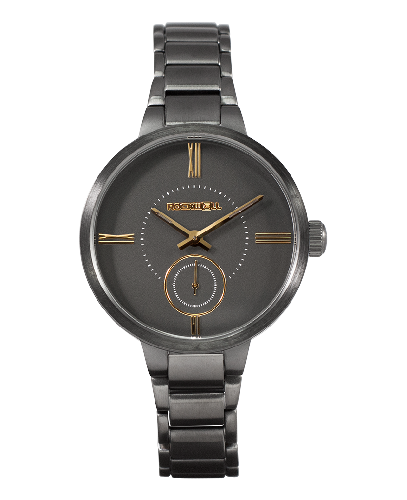 Kennedy (Gunmetal/Gold) Watch