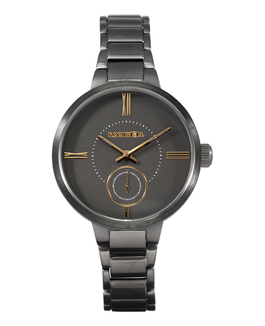 Kennedy (Gunmetal/Gold) Watch
