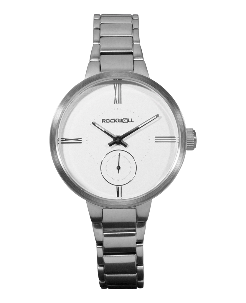 Kennedy (Silver/White) Watch