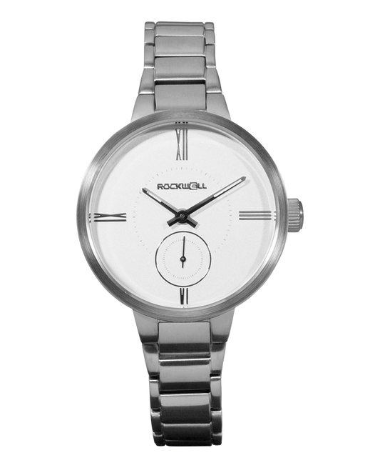Kennedy (Silver/White) Watch