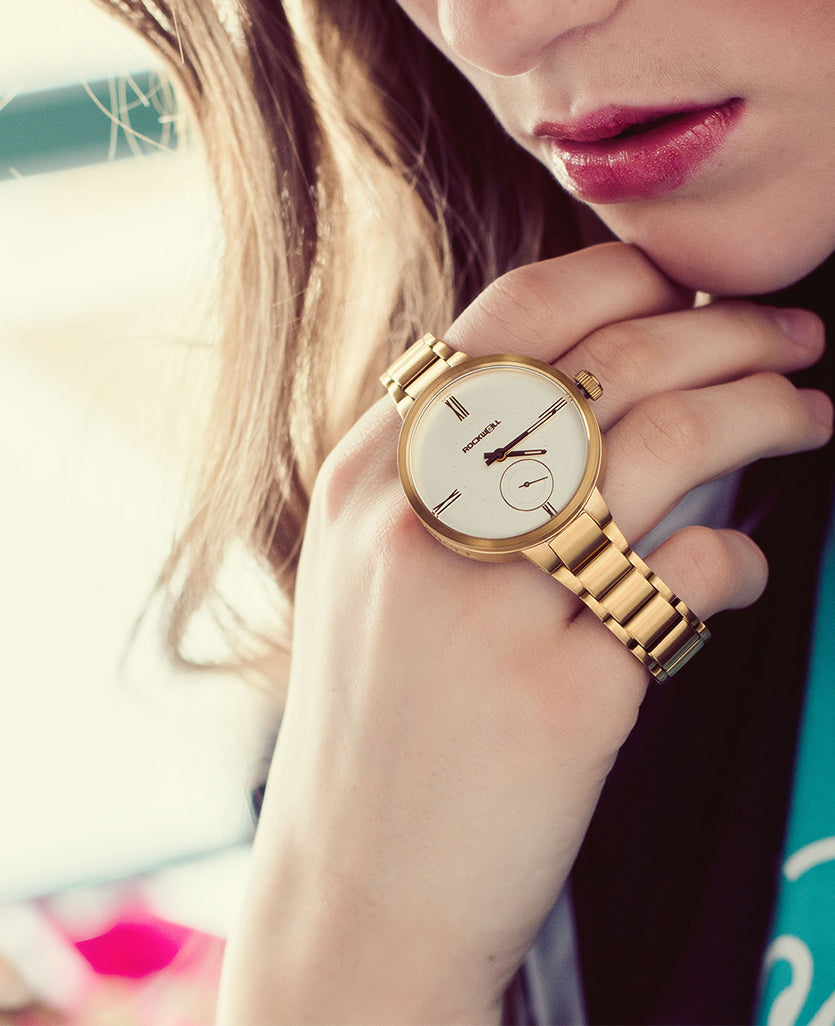 Kennedy  (Gold/White) Watch