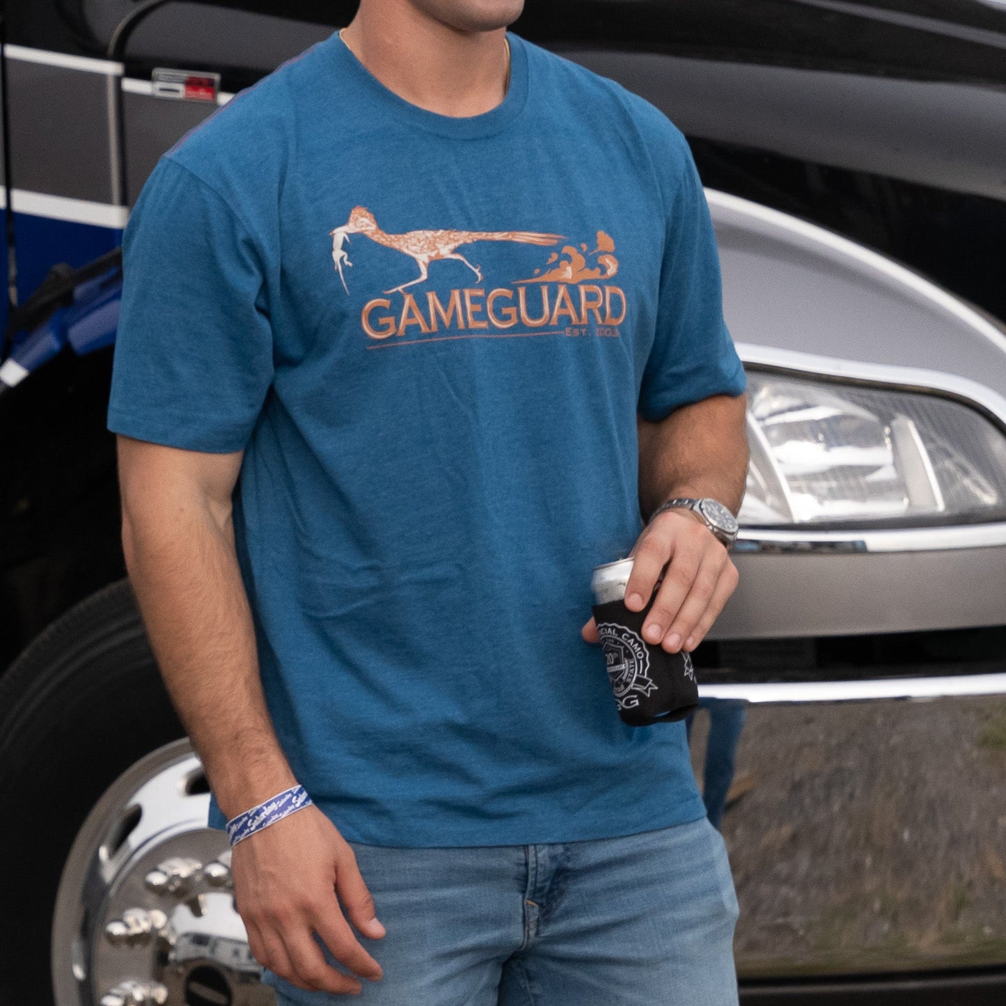 HydroBlue Lightweight Graphic Tee Orange Collection