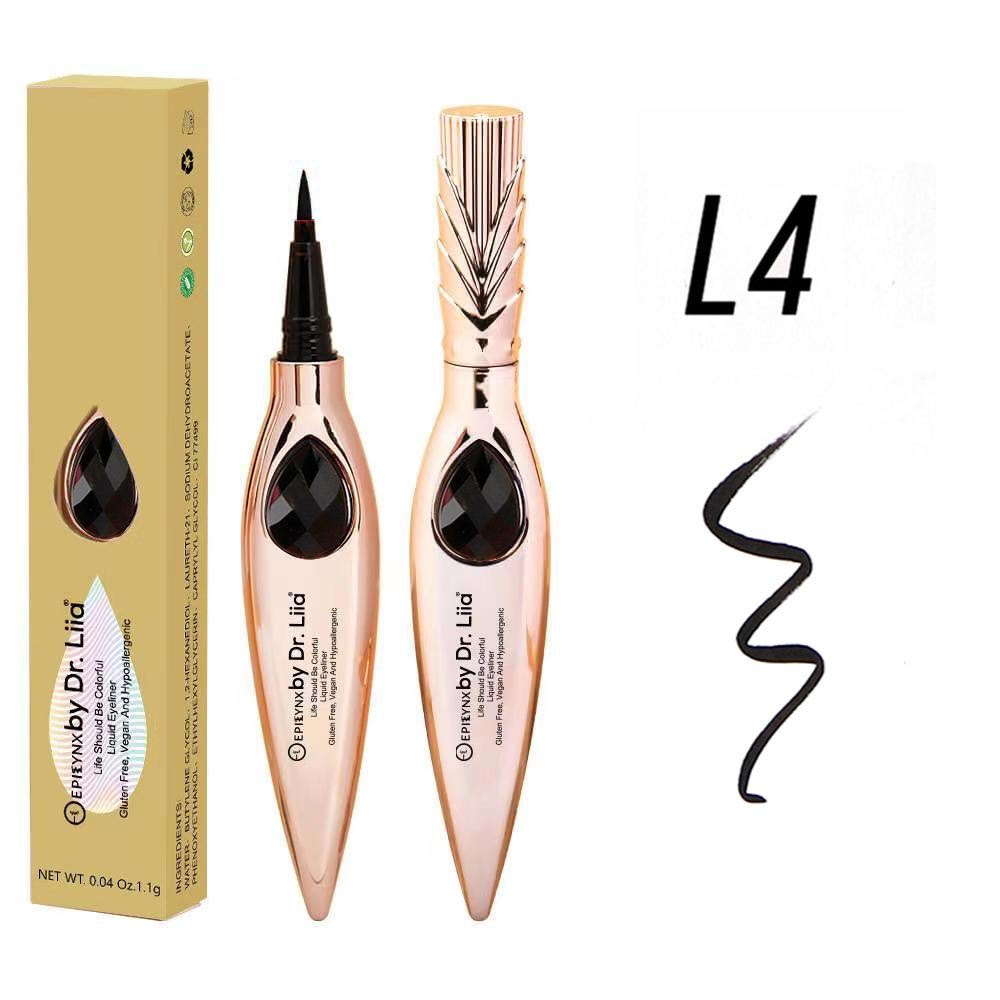 Long-Lasting Vegan Liquid Eyeliner - Waterproof & Smudge-Proof