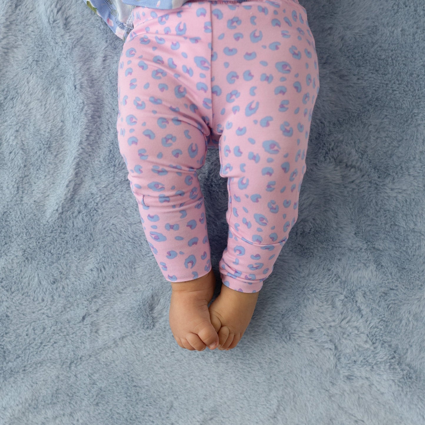 Lillian Leopard Bamboo Leggings Soft Children's Leggings Laree + Co.