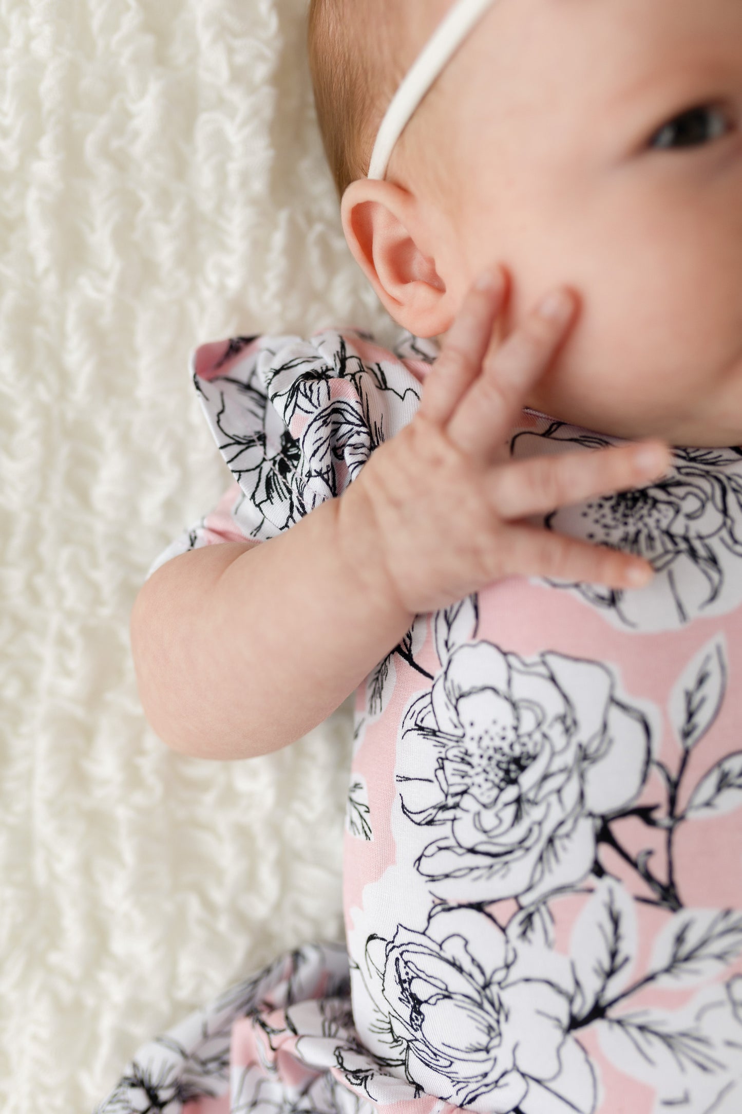 Floral Bamboo Skirted Bodysuit Long Sleeve Allie
