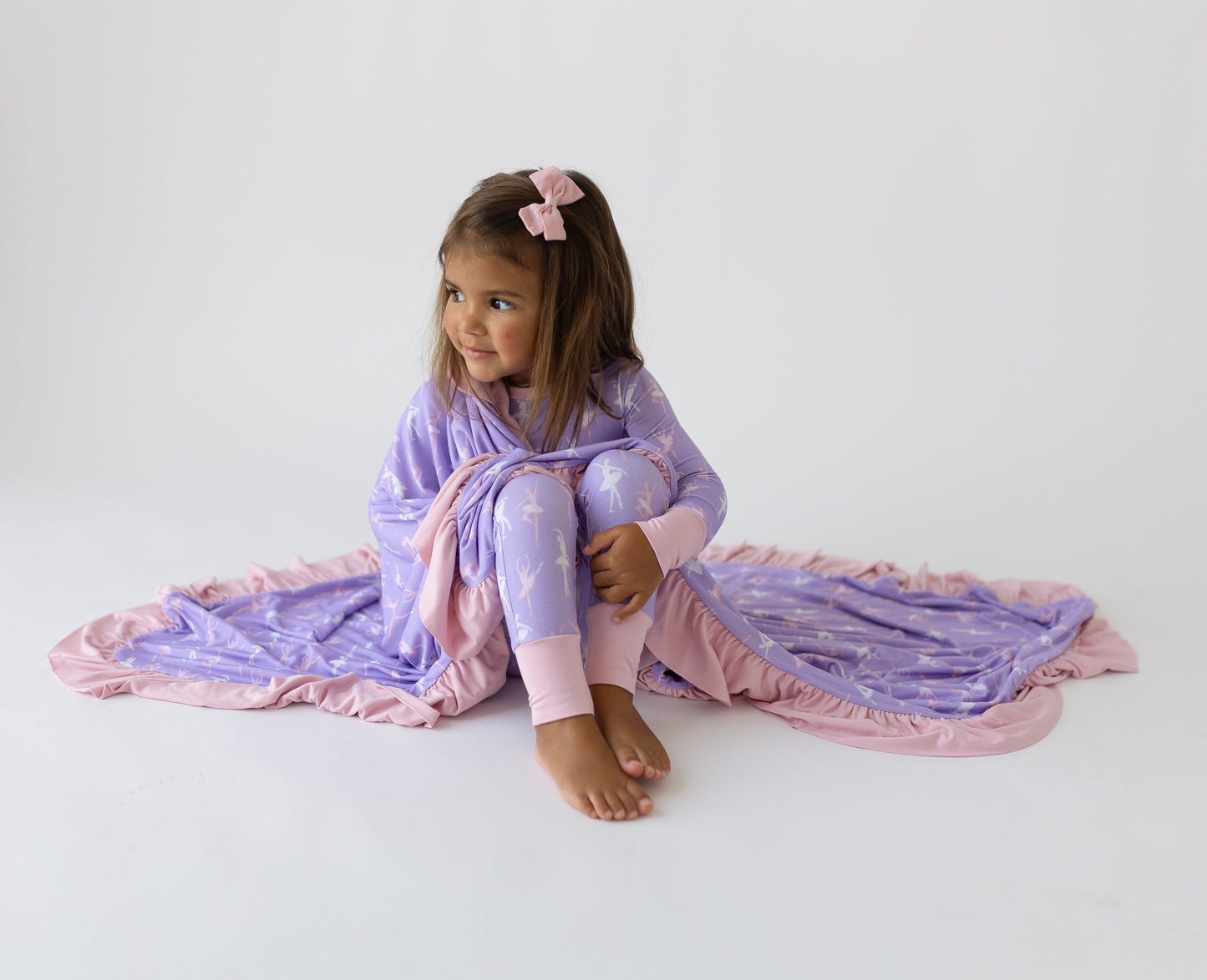 Bamboo Long Sleeve 2-Piece Set Lillian Ballerinas