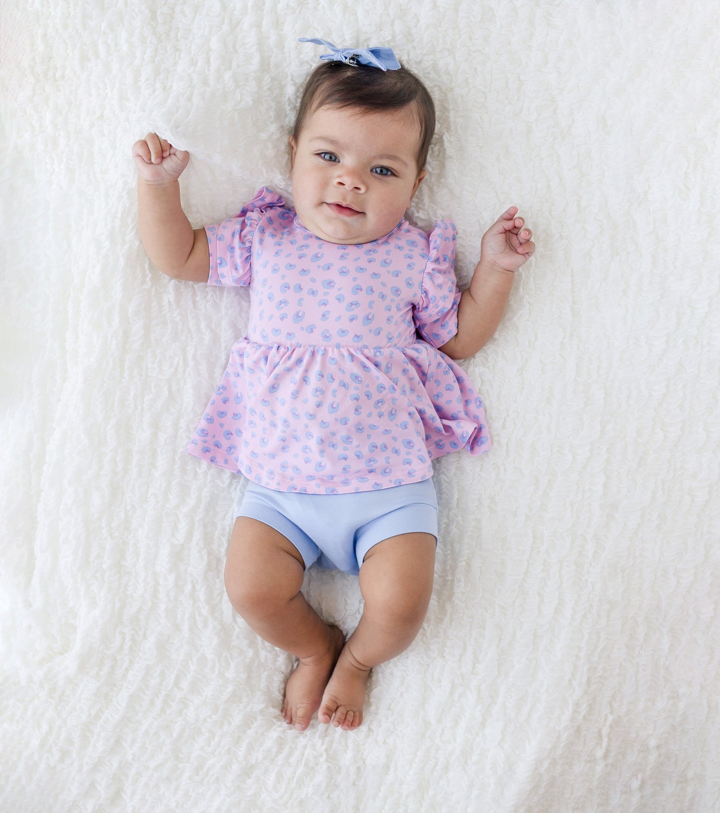 Blue Bamboo Bummies Lightweight Comfortable Lillian Trisomy 18
